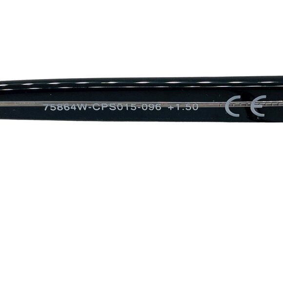 ICON EYEWARE Dual Vision Sunglasse 1.5 Reading Lens Oversized Cat Eye Rectangles - Picture 7 of 13